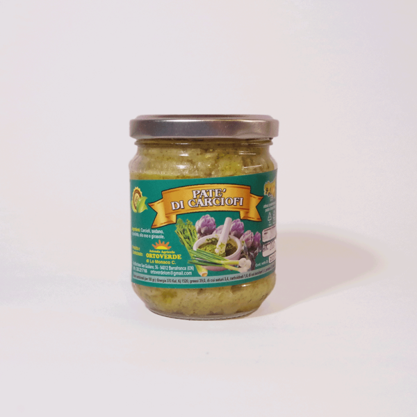 Patè di Cuori di carciofi  (Aufstrich aus Artischockenherzen)