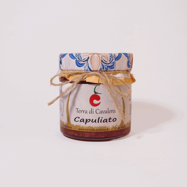 Capuliato di pomodoro ciliegino (Pesto aus getrockneten Kirschtomaten)