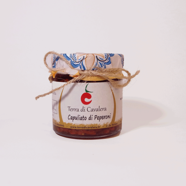 Capuliato di peperoni (Pesto aus getrockneten Paprika)