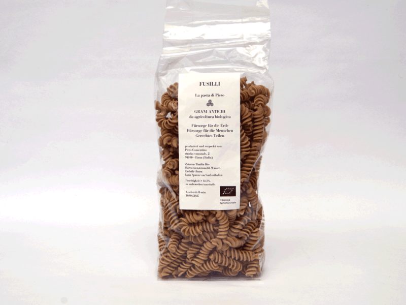 Pasta Bio (Fusilli / Spirelli)