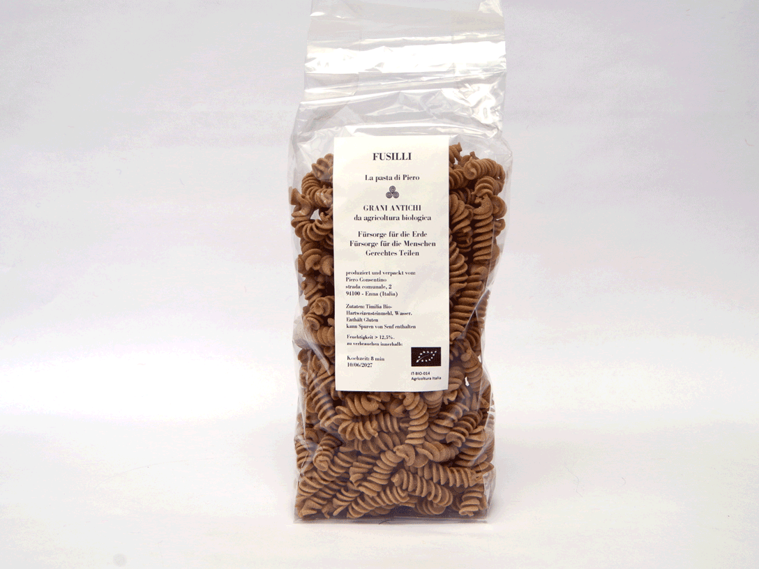 Pasta Bio (Fusilli / Spirelli)