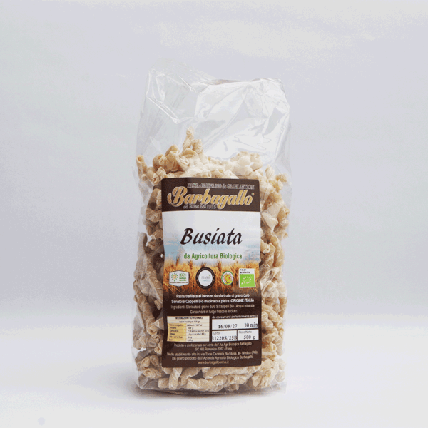Barbagallo Pasta Bio (Busiate)